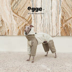 Light Warm Cotton-Padded Stylish Jacket with All-legs covered for Italian Greyhound Bedlingtons & Whippets