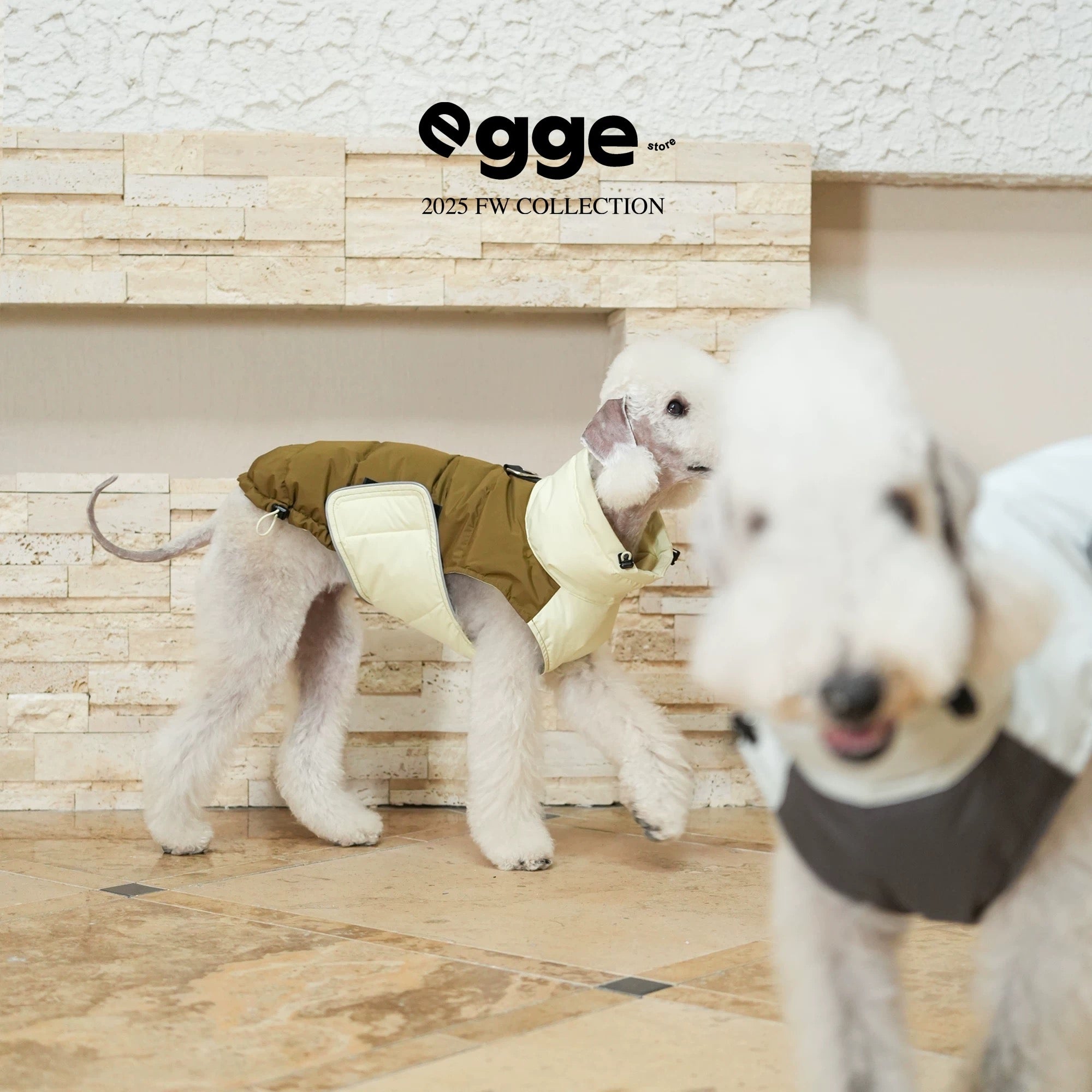 Handmade Duck Down Vest for Bedlingtons Greyhounds and Whippets