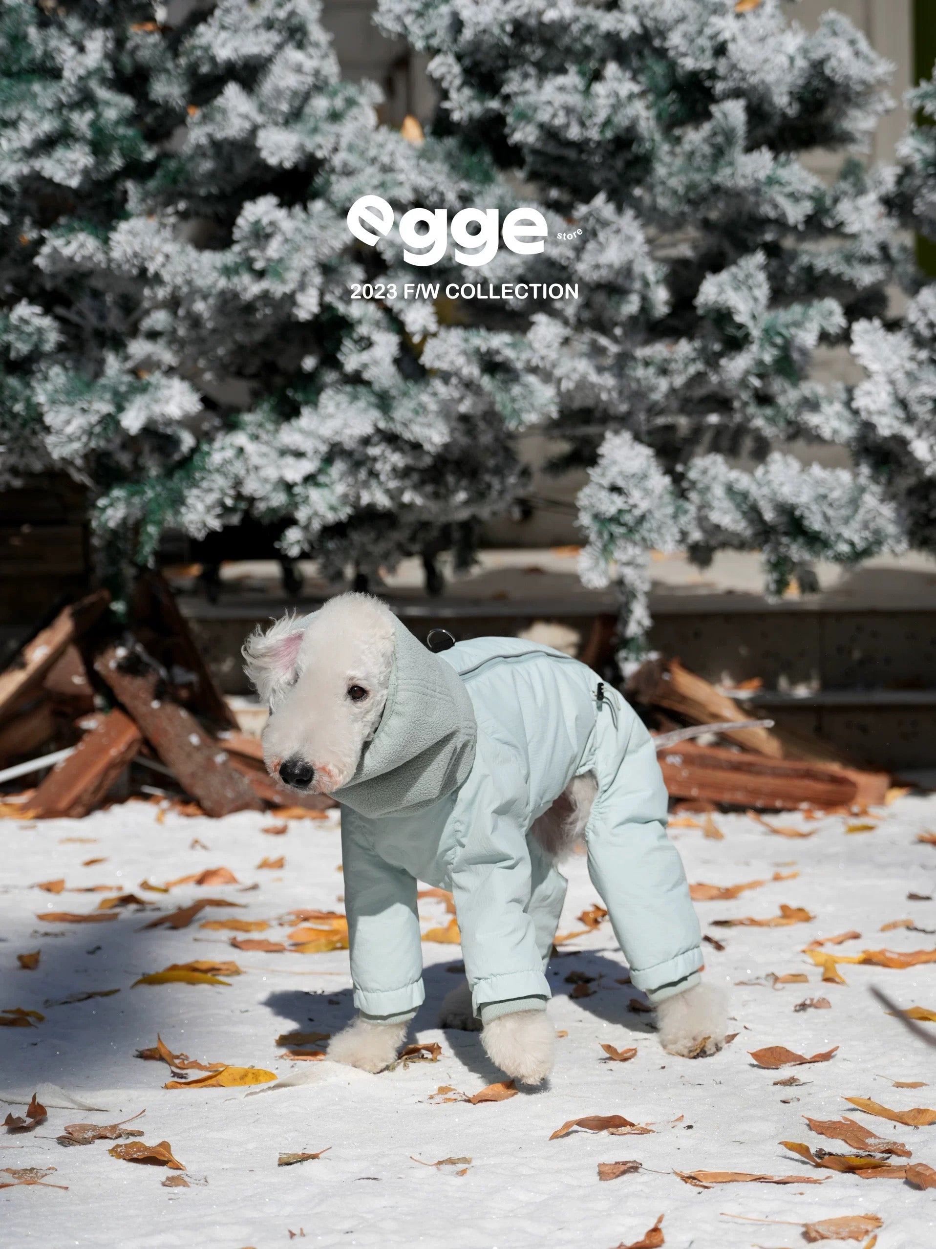 Cozy Down Puffy Jacket for Bedlingtons Greyhounds & Whippets