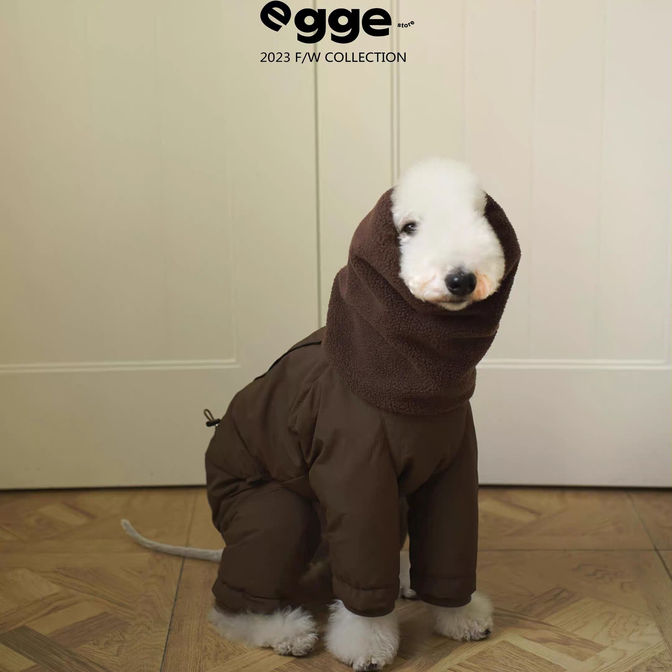 Cozy Down Puffy Jacket for Bedlingtons Greyhounds & Whippets