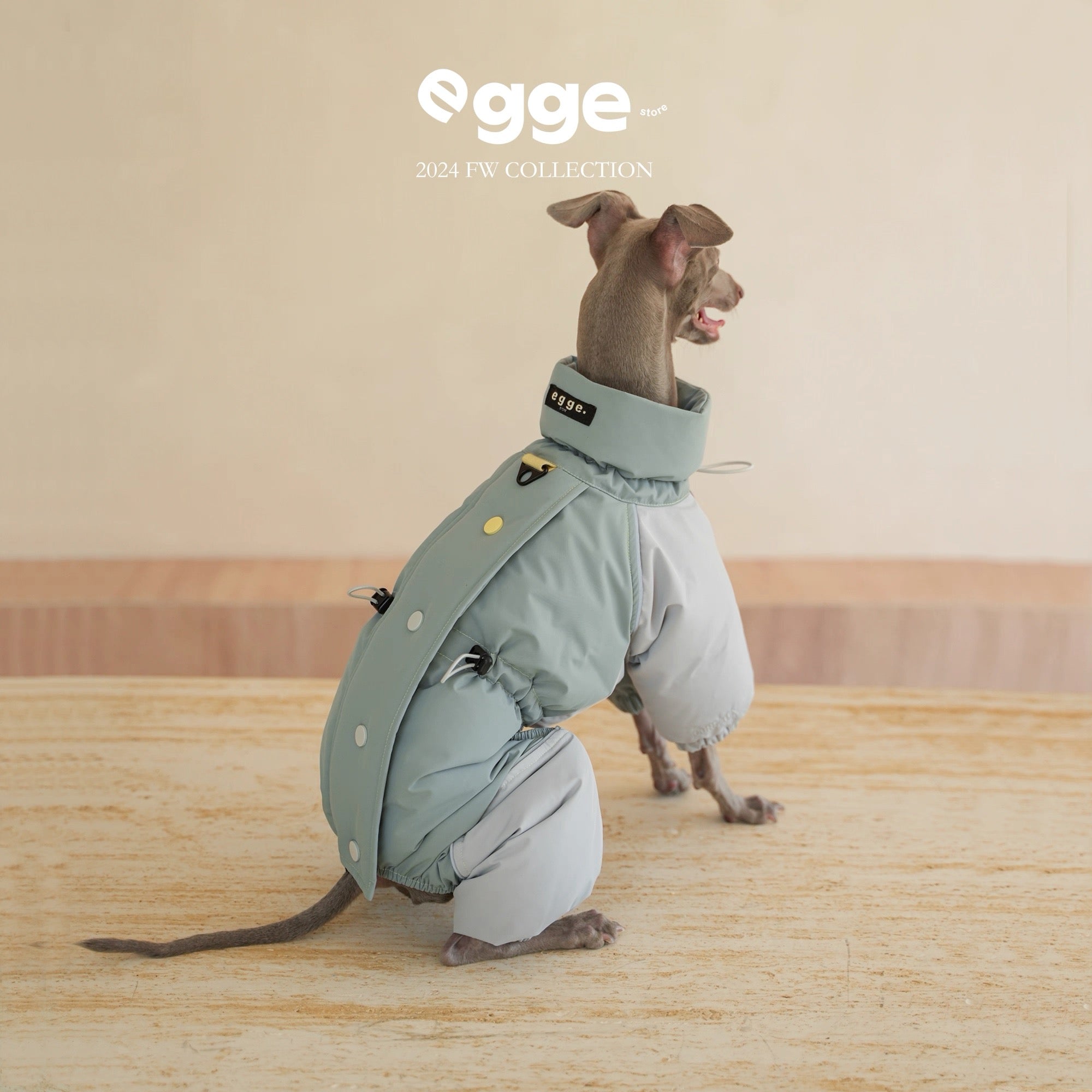 Gore-Tex Winter Waterproof Puffy Down Jacket for Bedlingtons Greyhounds & Whippets
