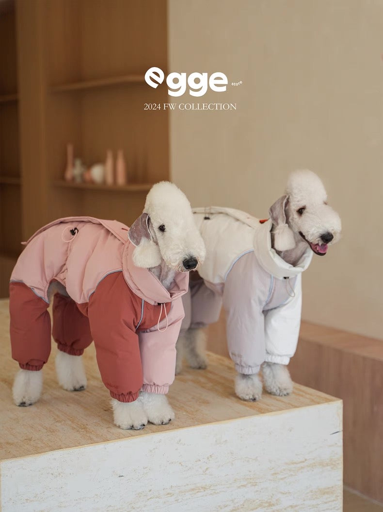 Gore-Tex Winter Waterproof Puffy Down Jacket for Bedlingtons Greyhounds & Whippets