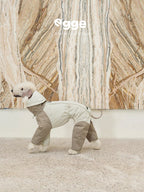 Light Warm Cotton-Padded Stylish Jacket with All-legs covered for Italian Greyhound Bedlingtons & Whippets