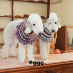 Nordic+Bohemian Style Knitted Bandana for All Breeds