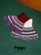 Nordic+Bohemian Style Knitted Bandana for All Breeds